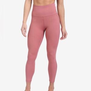 ZYIA Active Flame Light N Tight Leggings Sz M Canyon Rose Pink Sport Activewear